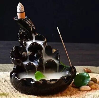 Mountain Backflow incense burner with 10 Cone
